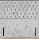 Silver Crushed Velvet