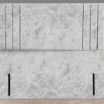 Silver Crushed Velvet